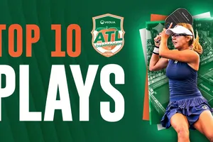 Anna Leigh Waters và Ben Johns góp mặt trong 10 pha ghi điểm đỉnh cao tại Veolia Atlanta Pickleball Championship 2025 