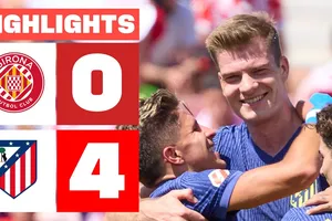 Girona vs Atletico Madrid 0-4: Bùng nổ 22 phút cuối, Alexander Sorloth xuất thần hattrick, Clement Lenglet góp công, 