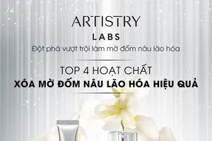 Amway Việt Nam ra mắt bộ giải pháp làm mờ đốm nâu lão hóa Artistry Labs Illuminating System