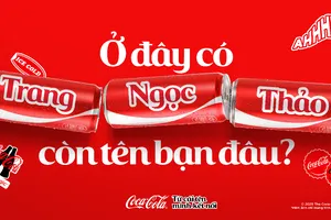 Coca-Cola tái khởi động chiến dịch mang tính biểu tượng “Share A Coke” với thông điệp “Từ Cái Tên, Mình Kết Nối”
