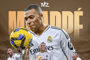 31 bàn thắng cho Real Madrid của ngôi sao Kylian Mbappe ở đấu trường La Liga, xứng đáng Pichichi, hơn Lewandowski 4 bàn, giành European Golden Shoe 2024/25