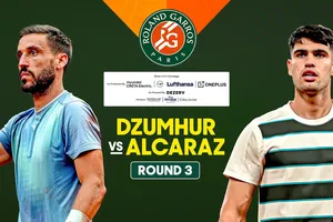 Damir Dzumhur vs Carlos Alcaraz 1-6, 3-6, 6-4, 4-6: Chật vật hạ Dzumhur, Alcaraz tiếp tục đối đầu với Ben Shelton ở vòng 4 Roland Garros 2025