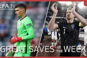 Thủ thành Livakovic, Hradecky vào tốp "Khoảnh khắc cứu thua" mãn nhãn ở vòng loại UEFA European 2026 