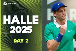 Jannik Sinner vs Yannick Hanfmann 7-5, 6-3: Dày dạn kinh nghiệm, Sinner vượt qua Hanfmann sẽ găp Alexander Bublik ở vòng 16 Halle Open 2025