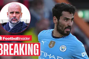 Football Insider cho biết Pep Guardiola dự định giữ Ilkay Gundogan đến cuối mùa, sau đó cho ra đi tự do ở mùa chuyển nhượng hè năm sau