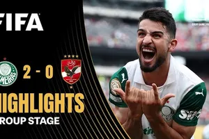 Palmeiras vs Al Ahly 2-0: Tâm điểm hiệp 2, Abou Ali bất ngờ phản lưới nhà, Mauricio kiến tạo, Flaco Lopez bức tốc ghi bàn ấn định chiến thắng 