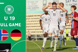 U19 Norway vs U19 Đức 1-2: Milian Granaas khai bàn, Assan Ouedraogo, Said El Mala ngược dòng giành vé gặp Tây Ban Nha ở bán kết Euro U19