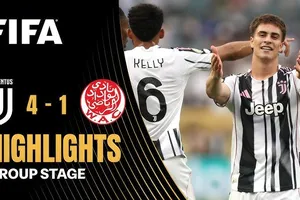 Juventus vs Wydad 4-1: Boutouil sớm phản lưới nhà, Yildiz xuất thần cú đúp, Vlahovic góp công chiến thắng, Lorch ghi bàn danh dự, Juve củng cố ngôi đầu bảng G FIFA Club World Cup 2025