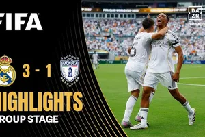 Real Madrid vs Pachuca 3-1: Asencio bất ngờ sơm nhận thẻ đỏ nhưng Real vẫn có Bellingham, Guler, Valverde tỏa sáng giành ngôi đầu, Montiel ghi bàn danh dự