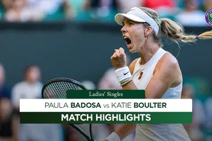 Paula Badosa vs Katie Boulter 2-6, 6-3, 4-6: Hạ Badosa, Boulter tiếp tục tiến bước Wimbledon 2025, gặp tay vợt Solana Sierra của Argentina