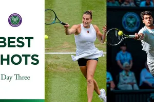 Carlos Alcaraz, Aryna Sabalenka, Joao Fonseca lần lượt đua tài ghi điểm ấn tượng trong ngày thi đấu thứ 3 Wimbledon 2025