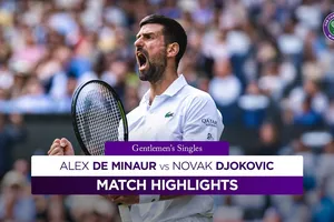 Alex De Minaur vs Novak Djokovic 6-1, 4-6, 4-6, 4-6: De Minaur thắng set đầu, Djokovic ngược dòng đẳng cấp, Nole gặp Coboli ở tứ kết Wimbledon 2025