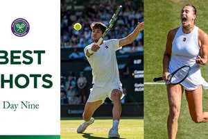 Aryna Sabalenka, Carlos Alcaraz, Laura Siegemund, Karen Khachanov, Taylor Fritz vào tốp những pha ăn điểm đẹp mắt ở ngày thi đấu thứ 9 Wimbledon 2025 