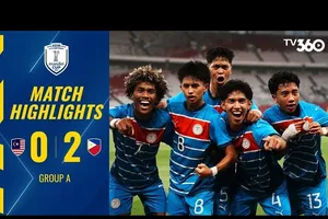 U23 Malaysia vs U23 Philippines 0-2: Mariona dọn cỗ, Banatao đệm bóng cận thành mở tỷ số, Dalapo kiến tạo điệu nghệ, Banatao ghi cú đúp ngày xuất quân
