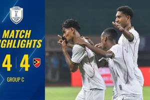 U23 Myanmar vs U23 Timor Leste 4-4: Rượt đuổi 8 bàn kịch tính, bất phân thắng bại, Shine Wanna Aung, Zaw Win Thein, Than Toe Aung, Min Maw Oo ghi bàn, Mota, Luis Figo, Canavaro, Bakhito chia điểm