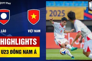 U23 Việt Nam vs U23 Lào 3-0: Khuất Văn Khang dứt điểm đẹp mắt khai bàn, Hiểu Minh tỏa sáng cú đúp, thầy trò HLV Kim Sang Sik có chiến thắng ngày xuất quân