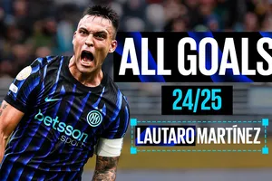 26 bàn thắng của ngôi sao Lautaro Martinez ở các đấu trường Serie A, Coppa Italia, Super Cup Italia, UEFA Champions League, FIFA Club World Cup 2025 ở mùa giải 2024/25