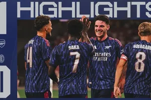 Arsenal vs AC Milan 1-0: Kiwior tạt bóng kiến tạo, Bukayo Saka dứt điểm cận thành, hạ thủ thành Terracciano ghi bàn duy nhất cho "Pháo thủ" 