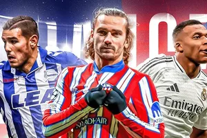 25 bàn thắng đẹp mắt của các tuyển thủ Pháp như Benzema, Griezmann và Mbappe trong thời gian thi đấu ở đấu trường La Liga 2015 đến 2025