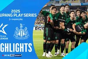 Giao hữu, Team K.League vs Newcastle United 1-0: Lee Dong-gyeong kiến tạo, Kim Jin-kyu chớp thời cơ ghi bàn duy nhất, Park Seung-su có màn ra mắt Newcastle United kém vui