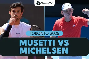 Lorenzo Musetti vs Alex Michelsen 6-3, 6-7 (4-7), 4-6: Ngược dòng hạ Musetti, Michelsen gặp tay vợt gốc Việt Learner Tien ở vòng 4 Canadian Open 2025
