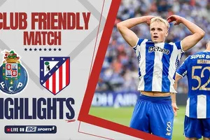 Giao hữu, Porto vs Atletico Madrid 1-0: Pepe kiến tạo, sao trẻ 19 tuổi Victor Froholdt ghi bàn duy nhất, thầy trò HLV Diego Siomeone, Griezmann, Thiago Almada ngậm ngùi