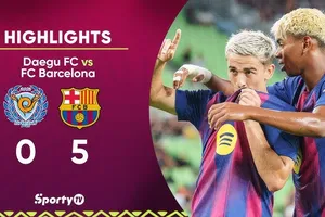 Giao hữu, Daegu vs Barcelona 0-5: Yamal dấu ấn kiến tạo, Gavi tỏa sáng cú đúp, Lewandowski góp công, Toni Fernandez ghi bàn, Rashford ra mắt fan Barca ở Asian Tour 2025 