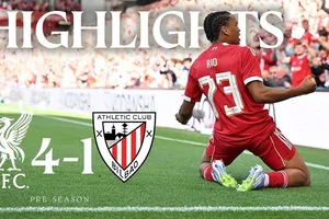Giao hữu 1, Liverpool vs Athletic Bilbao 4-1: Ngumoha sớm khai bàn, Nunez hưởng ứng, Padilla phản lưới nhà, Elliott chốt hạ chiến thắng trận đầu, Guruzeta ghi bàn danh dự