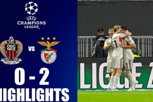 Nice vs Benfica 0-2: Tâm điểm hiệp 2, Franjo Ivanovic khai bàn, Florentino Luis ấn định chiến thắng ngày xuất quân khai mùa Champions League 