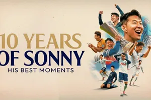 Tottenham Hotspur tri ân 10 năm đồng hành của ngôi sao Son Heung-min, những khoảnh khắc đáng nhớ luôn nằm trong tim fan Tottenham