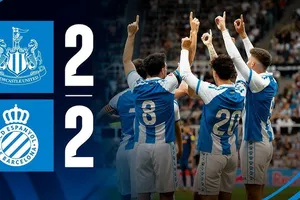 Giao hữu, Newcastle vs Espanyol 2-2: Rượt đuổi hấp dẫn, Exposito khai bàn, Targett gỡ hòa, Murphy tỏa sáng nhưng Kike Garcia kịp cứu thua