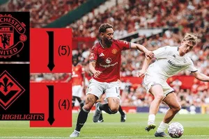Giao hữu, Man United vs Fiorentina 1-1 (pen 5-4): Simon Sohm sớm khai màn, Gosens bất ngờ phản lưới nhà, MU thắng suýt sao ở loạt luân lưu