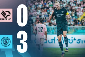 Giao hữu, Palermo vs Man City 0-3: Haaland dứt điểm gọn gàng mở bàn, Reijnders xuất thần cú đúp, "The Citizens" có chiến thắng gọn gàng