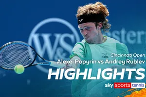 Andrey Rublev vs Alexei Popyrin 6-7(5), 7-6(5), 7-5: Chật vật ngược dòng thắng Popyrin, Rublev gặp Francisco Comesana ở vòng 4 Cincinnati Open 2025