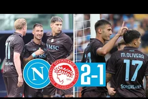 Giao hữu, Napoli vs Olympiakos 2-1: Kevin De Bruyne ra sân, Politano khai bàn, Lukaku chấn thương nặng, Lucca nhân đôi tỷ số, Chiquinho ghi bàn danh dự, HLV Antonio Conte lo lắng