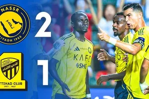 Al Nassr vs Al Ittihad 2-1: Sadio Mane tỏa sáng khai bàn nhưng sau đó nhận thẻ đỏ, Bergwijn gỡ hòa, Ronaldo dọn cỗ, Joao Felix chốt hạ vé Siêu cúp gặp Al Ahli hoặc Al Qadsiah