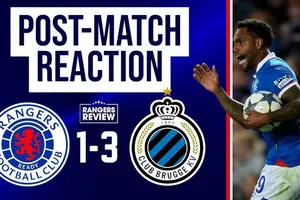 Rangers vs Club Brugge 1-3: Vermant sớm khai bàn, Spileers nhân đôi tỷ số, Mechele chốt hạ chiến thắng sau 20 phút, Danilo ghi bàn danh dự, Club Brugge vào vòng bảng Champions League 2025/26
