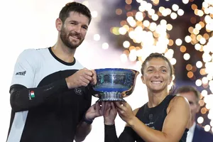 Errani/Vavassori vs Swiatek/Ruud 6-3, 5-7, 10-6: Xuất sắc hạ đôi Swiatek/Ruud, Errani/Vavassori bảo vệ thành công chức vô địch US Open trước những ngôi sao hàng đầu