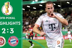 Wehen-Wiesbaden vs Bayern Munich 2-3: Fatih Kaya lập công nhưng Harry Kane tỏa sáng cú đúp, Michael Olise góp công chiến thắng suýt sao ở DFB-Pokal 