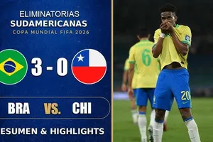 Brazil vs Chile 3-0: Estevao, Paqueta, Bruno Guimaraes lần lượt khoe tài, HLV Ancelotti thắng áp đảo trên sân nhà tại vòng loại World Cup 2026