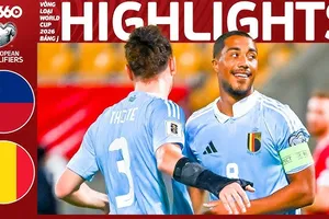 Liechtenstein vs Bỉ 0-6: Lần lượt De Cuyper khai bàn, Youri Tielemans ghi cú đúp, Arthur Theate, Kevin De Bruyne, Malick Fofana vùi dập 6 bàn thắng