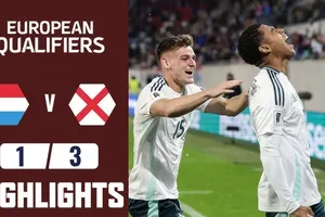 Luxembourg vs Bắc Ireland 1-3: Jamie Reid sớm khai bàn, Aiman Dardari gỡ hòa, Shea Charles, Justin Devenny chốt hạ 3 điểm, Seid Korac bị thẻ đỏ