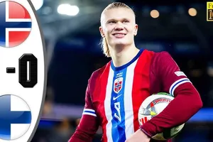 Giao hữu, Na Uy vs Phần Lan 1-0: Erling Haaland ghi bàn duy nhất trên chấm penalty, Solorth ghi bàn nhưng không được công nhận