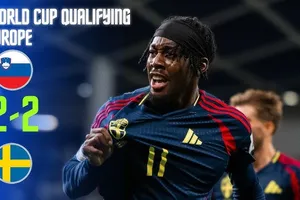 Slovenia vs Thụy Điển 2-2: Bất phân thắng bại, Elanga mở bàn, Lovric gỡ hòa, Ayari lập công, Vipotnik kịp cứu thua phút 90, chia điểm kịch tính