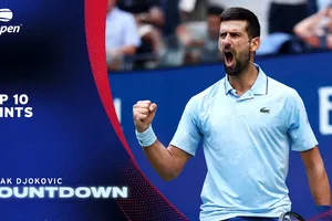 10 pha ăn điểm đẳng cấp của huyền thoại Novak Djokovic tại US Open 2025