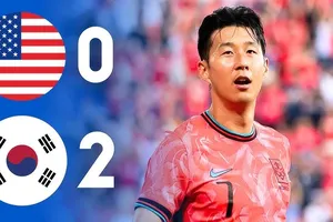 Giao hữu, Mỹ vs Hàn Quốc 0-2: Sao Son Heung Min mở tỷ số, Tim Weah sút chệch cột dọc, Lee Dong Gyeong đệm bóng cận thành ấn định chiến thắng 