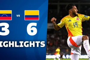 Venezuela vs Colombia 3-6: Đã mắt 9 bàn, Telasco Segovia, Josef Martinez, Salomon Rondon lập công, Yerry Mina ghi bàn, Luis Suarez chói sáng cú poker, Jhon Cordoba góp công