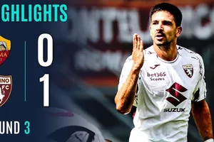 AS Roma vs Torino 0-1: Cyril Ngonge kiến tạo, Giovanni Simeone tung cú sút chéo góc đẳng cấp, ghi bàn duy nhất bỏ túi 3 điểm