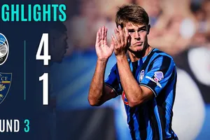 Atalanta vs Lecce 4-1: Lần lượt Giorgio Scalvini khai bàn, De Ketelaere ghi cú đúp, Nicola Zalewski vùi dập đối thủ, Konan N'Dri ghi bàn danh dự