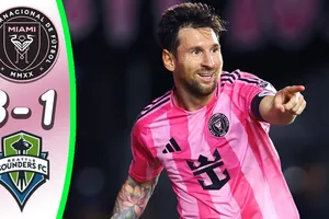 Inter Miami vs Seattle Sounders 3-1: Alba, Messi nhịp nhàng, lần lượt lập công, Fray góp công chiến thắng, Vargas ghi bàn danh dự